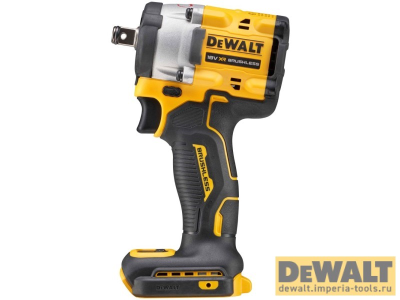 Аккумуляторный гайковерт DeWALT DCF921H2T, 18 В, с 2 АКБ 5 Ач и ЗУ, в кейсе TSTAK