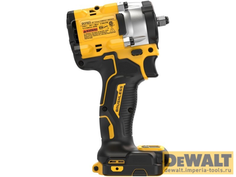 Аккумуляторный гайковерт DeWALT DCF923B, 18 В, без АКБ и ЗУ