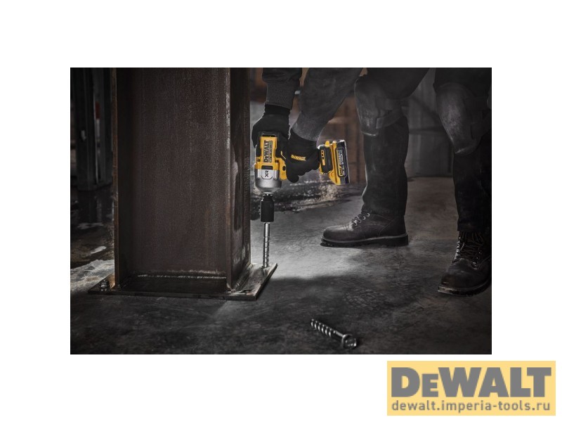 Аккумуляторный гайковерт DeWALT DCF961H2T, 18 В, с 2 АКБ 5 Ач и ЗУ, в кейсе TSTAK