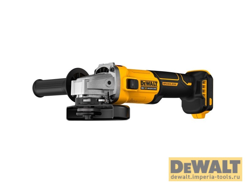 Аккумуляторная угловая шлифмашина DeWALT DCG407M2T, 18 В, с 2 АКБ 4 Ач и ЗУ, в кейсе TSTAK