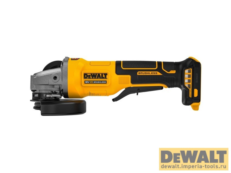 Аккумуляторная угловая шлифмашина DeWALT DCG408NT, 18 В, без АКБ и ЗУ, в кейсе TSTAK