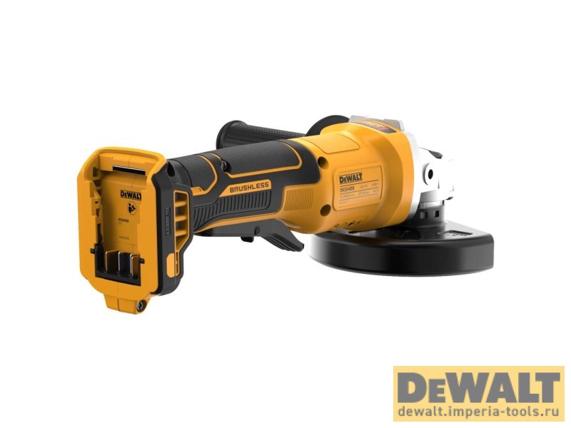 Аккумуляторная угловая шлифмашина DeWALT DCG408NT, 18 В, без АКБ и ЗУ, в кейсе TSTAK