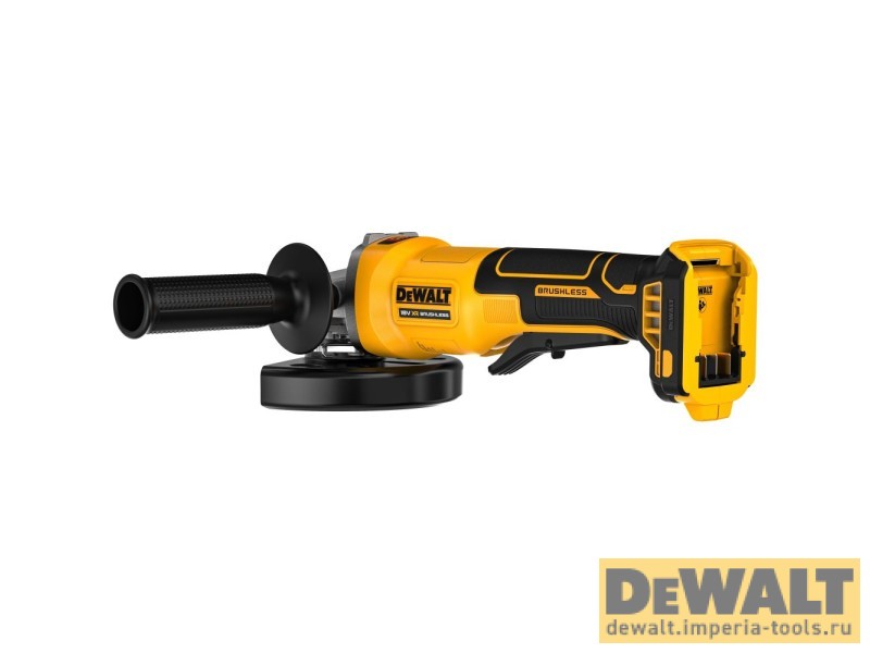 Аккумуляторная угловая шлифмашина DeWALT DCG408NT, 18 В, без АКБ и ЗУ, в кейсе TSTAK