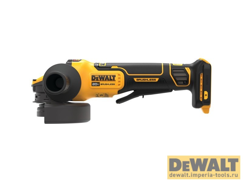 Аккумуляторная угловая шлифмашина DeWALT DCG416B, 20/60 В, без АКБ и ЗУ