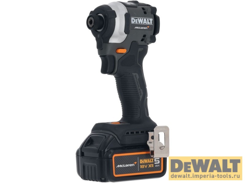 Набор аккумуляторный DeWALT McLaren Limited Edition DCK200MP2T: дрель-шуруповерт + шуруповерт, с 2 АКБ 5 Ач и ЗУ, в кейсе TSTAK