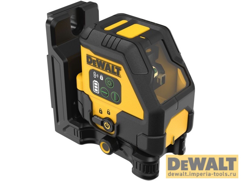 Аккумуляторный лазерный нивелир DeWALT DCLE14201GB, зеленый луч 45 м, со встроенной АКБ, в чехле