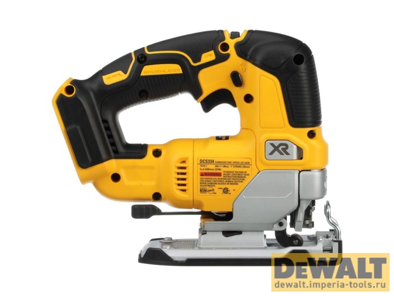 Аккумуляторный лобзик DeWALT DCS334B, 20 В, без АКБ и ЗУ