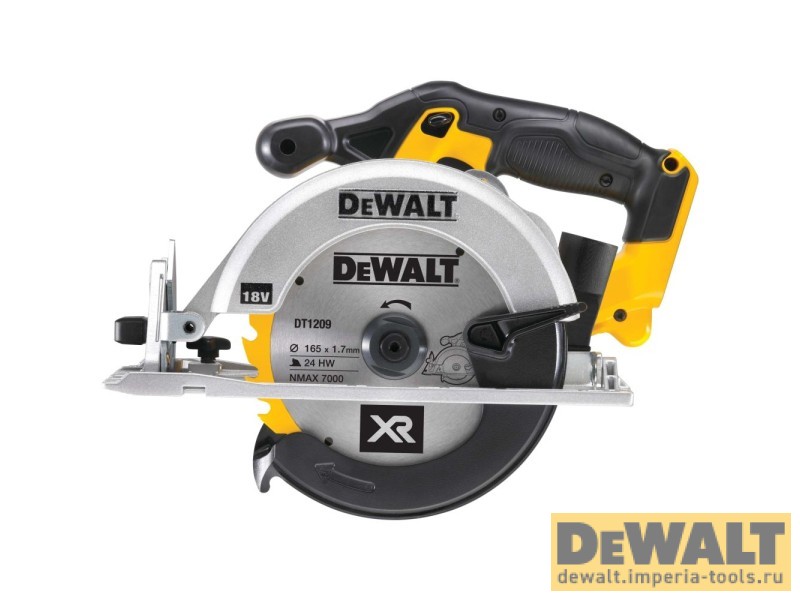 Аккумуляторная дисковая пила DeWALT DCS391NT, 18 В, без АКБ и ЗУ, в кейсе TSTAK