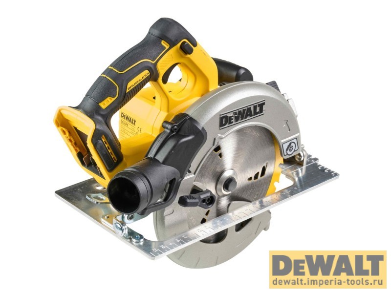Аккумуляторная дисковая пила DeWALT DCS570P2, 18 В, с 2 АКБ 5 Ач и ЗУ, в кейсе TSTAK