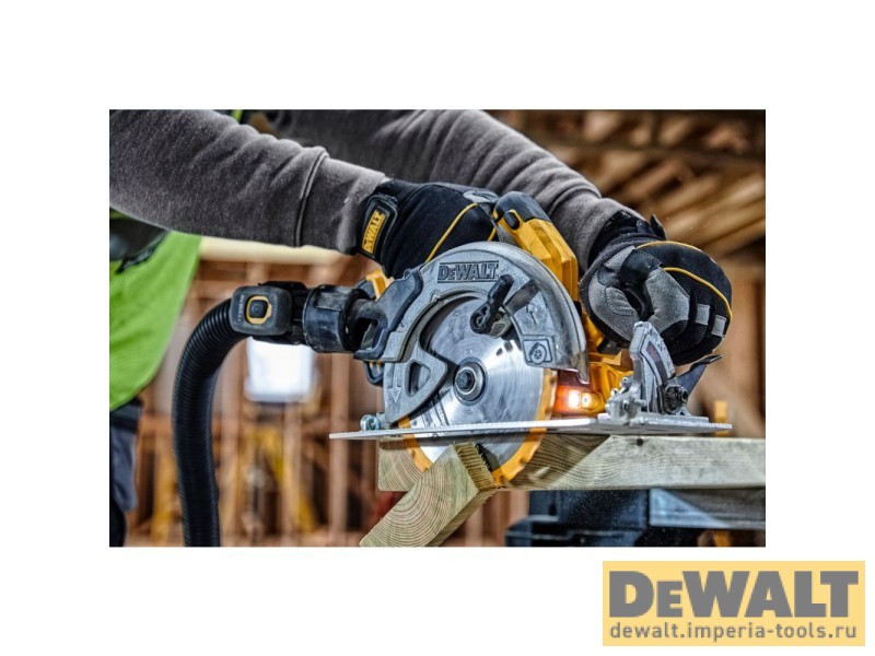 Аккумуляторная дисковая пила DeWALT DCS570P2, 18 В, с 2 АКБ 5 Ач и ЗУ, в кейсе TSTAK