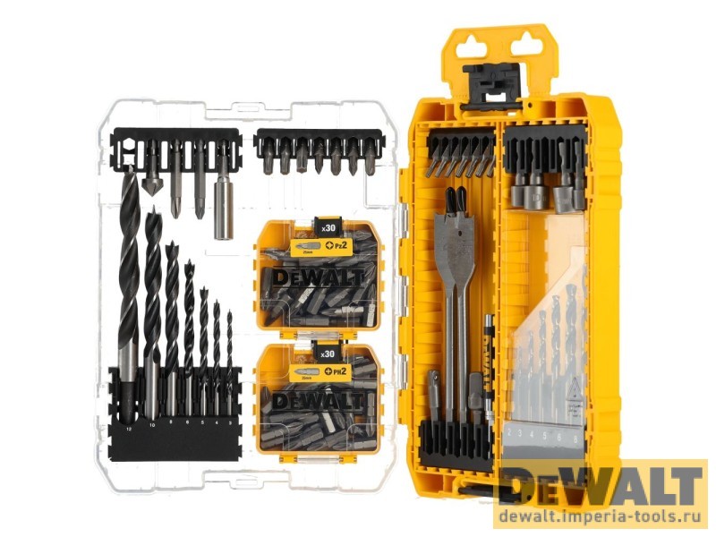 Набор оснастки DeWALT DT70784 в кейсе (100шт)