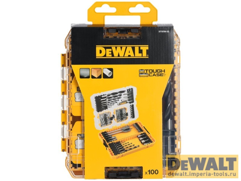 Набор оснастки DeWALT DT70784 в кейсе (100шт)