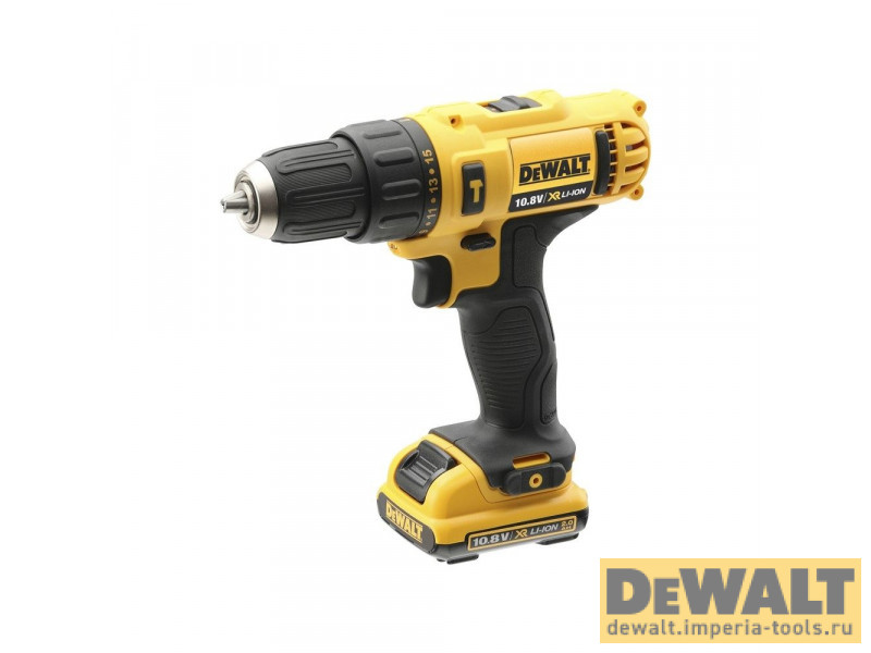 Аккумуляторная ударная дрель-шуруповерт DeWALT DCD716D2, 10.8 (12) В Аккумуляторная ударная дрель-шуруповерт DeWALT DCD716D2, 10.8 (12) В