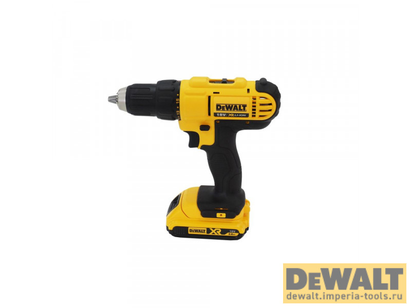 Аккумуляторная безударная дрель-шуруповерт DeWALT DCD771D2, 18 В, XR Аккумуляторная безударная дрель-шуруповерт DeWALT DCD771D2, 18 В, XR