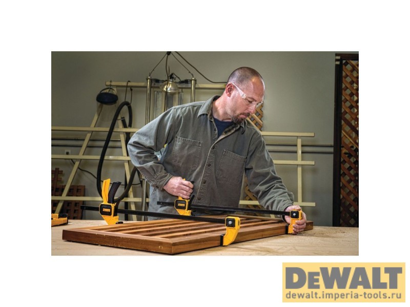 Быстрозажимная струбцина DeWALT DWHT0-83194, 600 мм, 135 мм