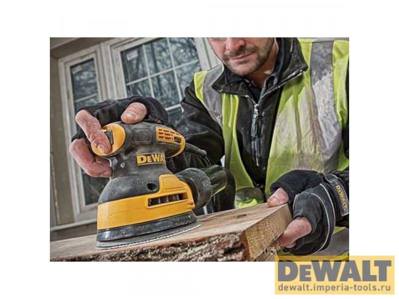Эксцентриковая шлифмашина DeWALT DWE6423, 280 Вт, 125 мм