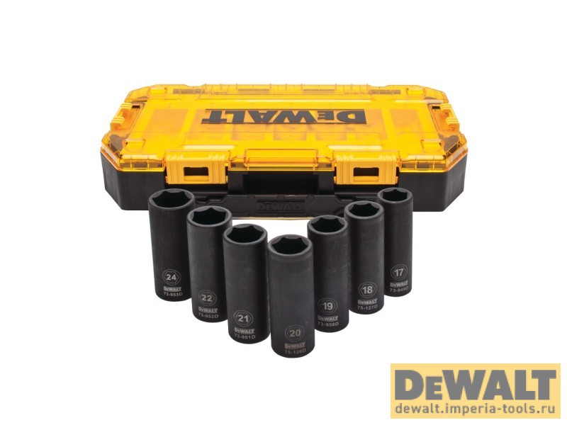 Набор торцевых головок DeWALT DWMT74737-0 7 шт