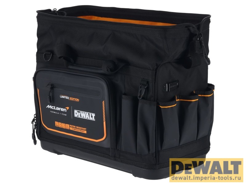 Сумка DeWALT McLaren Limited Edition DWST60104-9, с наплечным ремнем, 48.8 л
