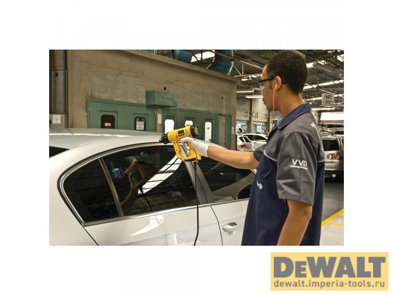 Пистолет горячего воздуха DeWALT, 1800 Вт, 600°С, D26411 Пистолет горячего воздуха DeWALT, 1800 Вт, 600°С, D26411
