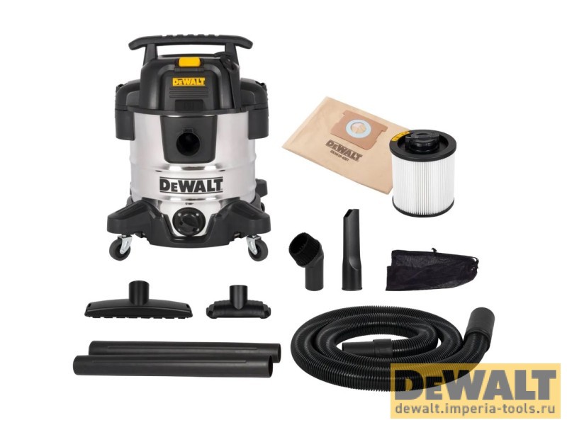 Строительный пылесос DeWALT DXV30SPTA 1150 Вт, 30 л
