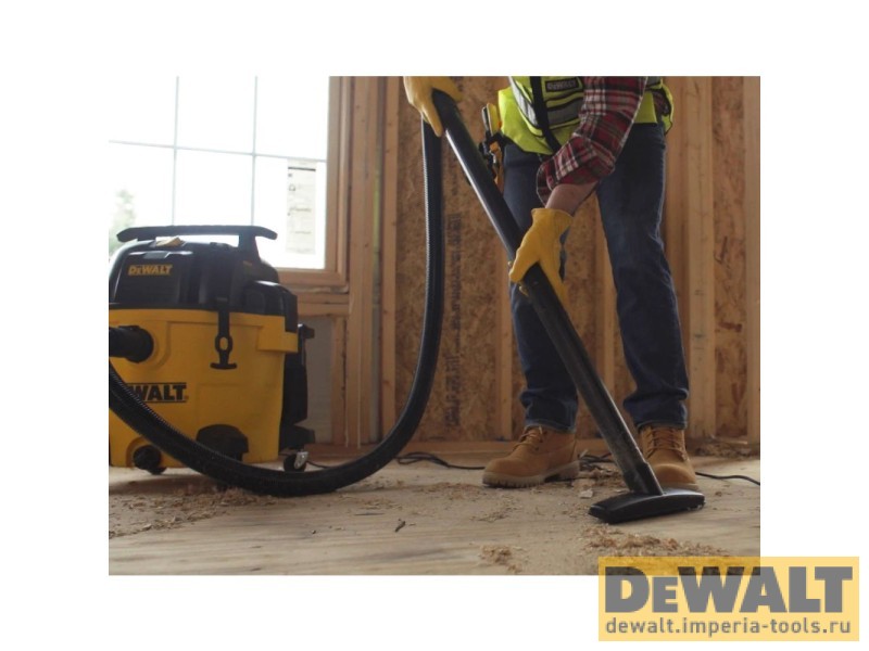 Строительный пылесос DeWALT  DXV34PTA 1200 Вт, 34 л