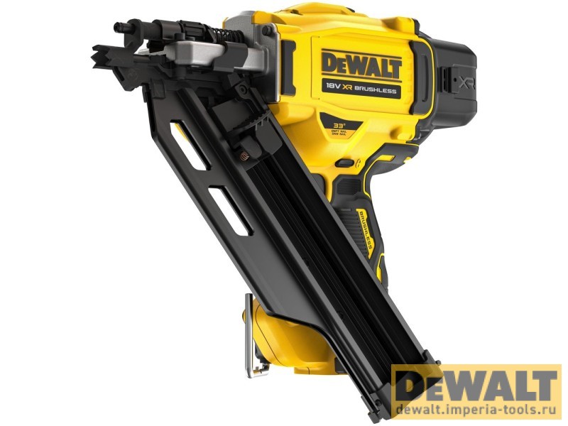 Аккумуляторный гвоздезабивной пистолет DEWALT DCN930P2, 18 В, с 2 АКБ 5 Ач и ЗУ, в кейсе