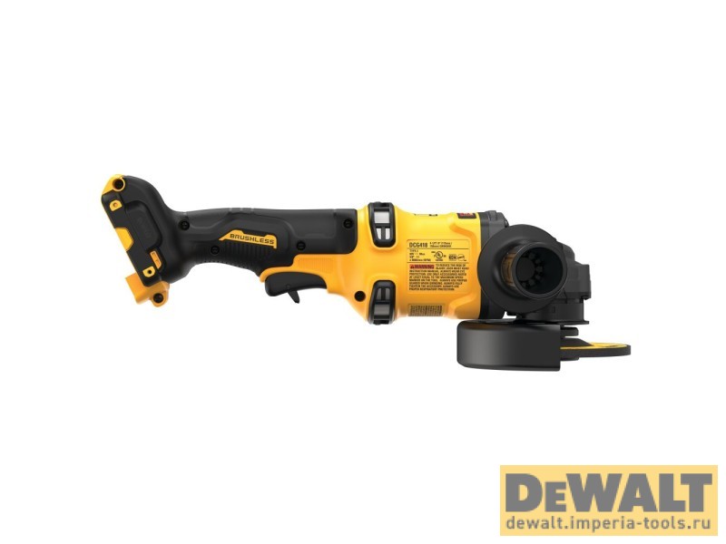 Аккумуляторная угловая шлифмашина DEWALT DCG418B, 60 В, 150 мм, 9000 об/мин, без АКБ и ЗУ (DCG418B-XJ)