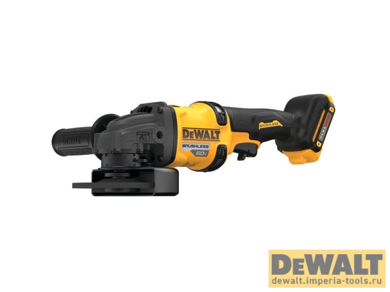 Аккумуляторная угловая шлифмашина DEWALT DCG418B, 60 В, 150 мм, 9000 об/мин, без АКБ и ЗУ (DCG418B-XJ)