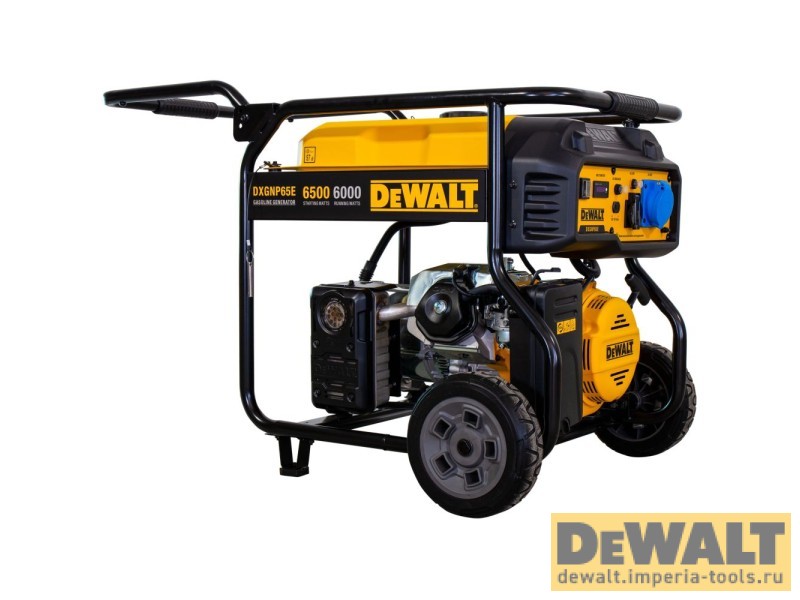 Бензиновый инверторный генератор DEWALT DXGNP65E, 6 кВт