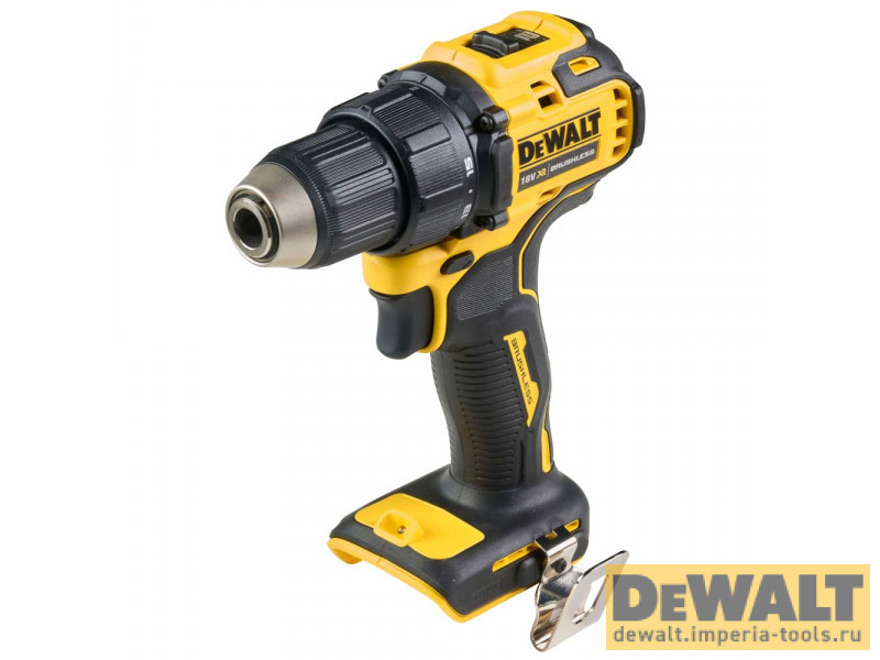 Аккумуляторная бесщеточная дрель-шуруповерт DeWALT, 18 В, 1650 об/мин, с 2 АКБ 5 Ач и ЗУ, в кейсе TSTAK, DCD708P2T Аккумуляторная бесщеточная дрель-шуруповерт DeWALT, 18 В, 1650 об/мин, с 2 АКБ 5 Ач и ЗУ, в кейсе TSTAK, DCD708P2T