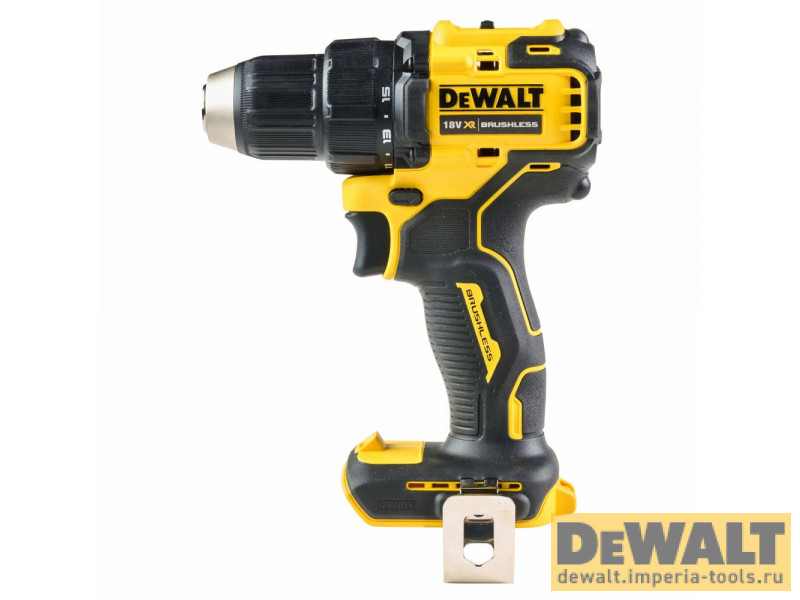 Аккумуляторная бесщеточная дрель-шуруповерт DeWALT, 18 В, 1650 об/мин, с 2 АКБ 5 Ач и ЗУ, в кейсе TSTAK, DCD708P2T Аккумуляторная бесщеточная дрель-шуруповерт DeWALT, 18 В, 1650 об/мин, с 2 АКБ 5 Ач и ЗУ, в кейсе TSTAK, DCD708P2T