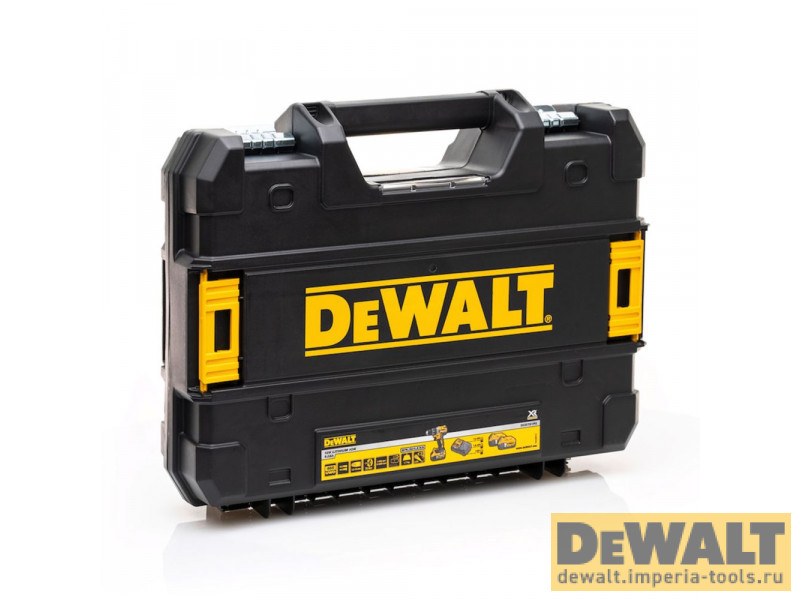 Аккумуляторная безударная бесщеточная дрель-шуруповерт DeWALT DCD791P2, 18 В