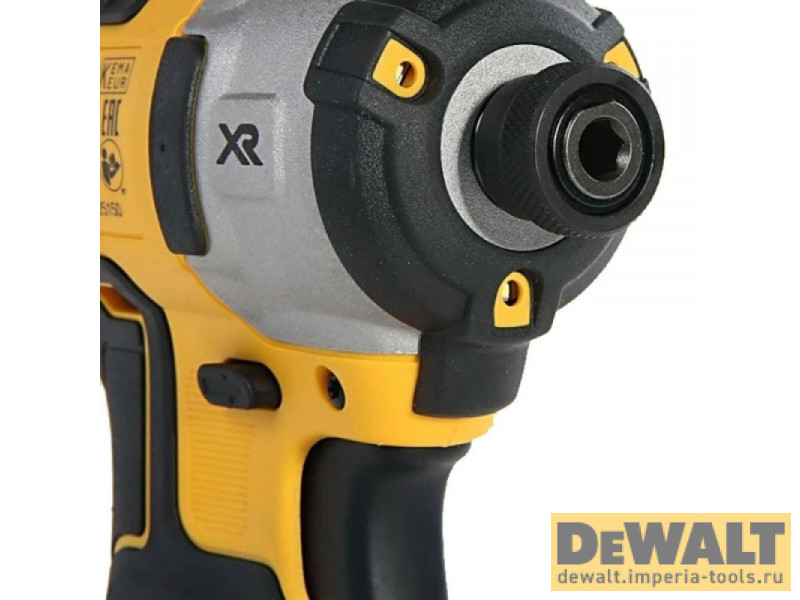 Аккумуляторный бесщеточный шуруповерт DeWALT, 18 В, 205 Нм, 3250 об/мин, 3800 уд/мин, с 2 АКБ 5 Ач и ЗУ, в кейсе, DCF887P2