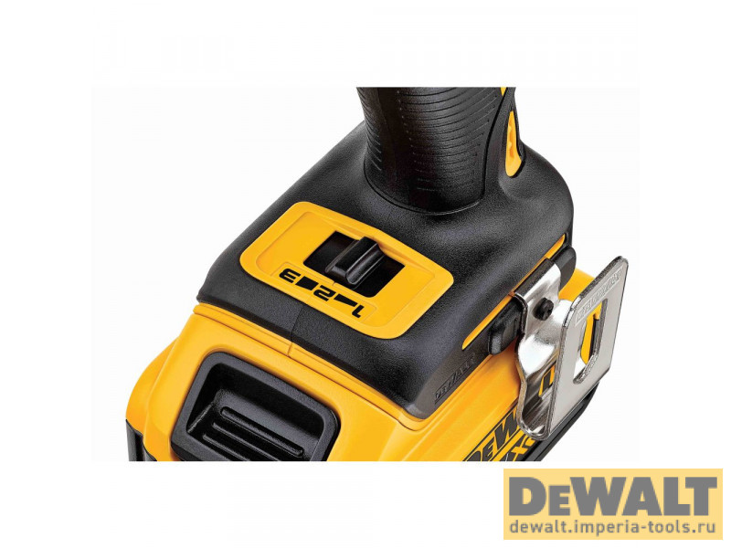 Аккумуляторный бесщеточный шуруповерт DeWALT, 18 В, 205 Нм, 3250 об/мин, 3800 уд/мин, с 2 АКБ 5 Ач и ЗУ, в кейсе, DCF887P2