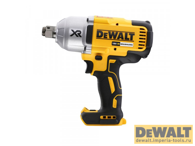 Аккумуляторный бесщеточный ударный гайковерт DeWALT, 18 В, 950 Нм, 2400 уд/мин, 1900 об/мин, без АКБ и ЗУ, DCF897N Аккумуляторный бесщеточный ударный гайковерт DeWALT, 18 В, 950 Нм, 2400 уд/мин, 1900 об/мин, без АКБ и ЗУ, DCF897N