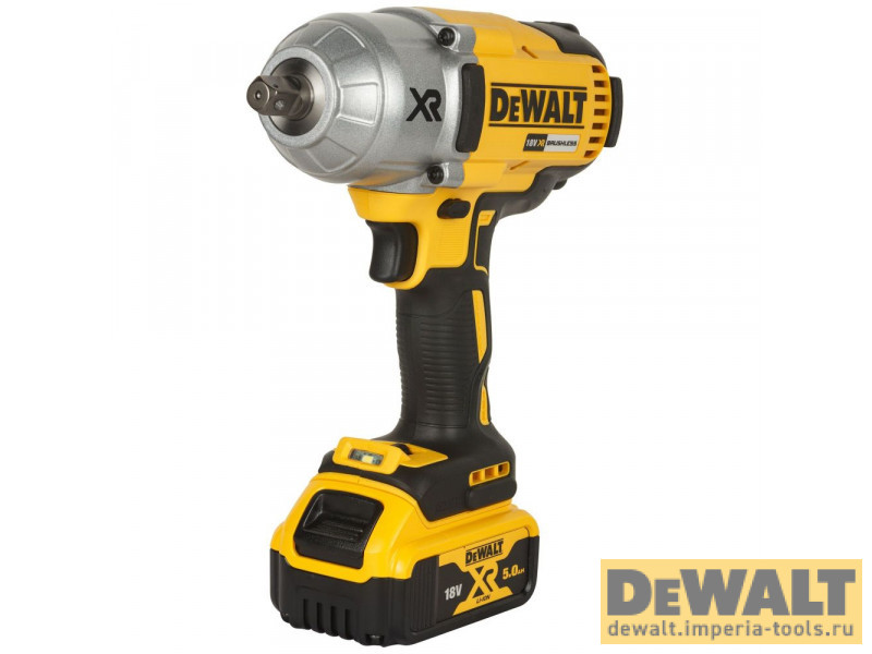Аккумуляторный импульсный гайковерт DeWALT, 18 В, 950 Нм, 2400 уд/мин, 1900 об/мин, c 2 АКБ 5 Ач и ЗУ, в кейсе TSTAK, DCF899P2 Аккумуляторный импульсный гайковерт DeWALT, 18 В, 950 Нм, 2400 уд/мин, 1900 об/мин, c 2 АКБ 5 Ач и ЗУ, в кейсе TSTAK, DCF899P2