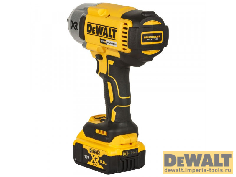 Аккумуляторный импульсный гайковерт DeWALT, 18 В, 950 Нм, 2400 уд/мин, 1900 об/мин, c 2 АКБ 5 Ач и ЗУ, в кейсе TSTAK, DCF899P2 Аккумуляторный импульсный гайковерт DeWALT, 18 В, 950 Нм, 2400 уд/мин, 1900 об/мин, c 2 АКБ 5 Ач и ЗУ, в кейсе TSTAK, DCF899P2