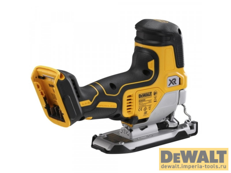 Аккумуляторный бесщеточный лобзик DeWALT, 18 В, 3200 ход/мин, без АКБ и ЗУ, DCS335N Аккумуляторный бесщеточный лобзик DeWALT, 18 В, 3200 ход/мин, без АКБ и ЗУ, DCS335N