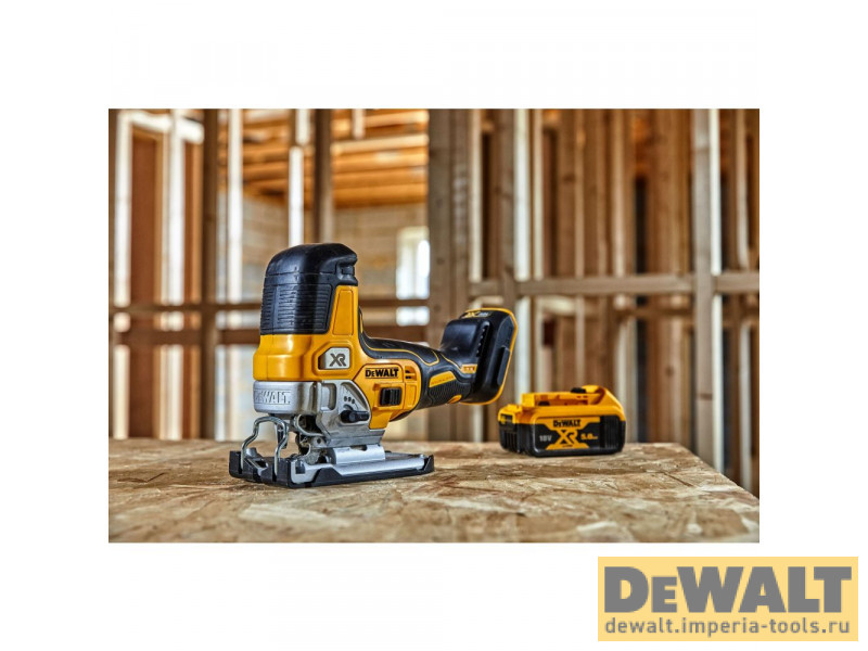 Аккумуляторный бесщеточный лобзик DeWALT, 18 В, 3200 ход/мин, без АКБ и ЗУ, DCS335N Аккумуляторный бесщеточный лобзик DeWALT, 18 В, 3200 ход/мин, без АКБ и ЗУ, DCS335N