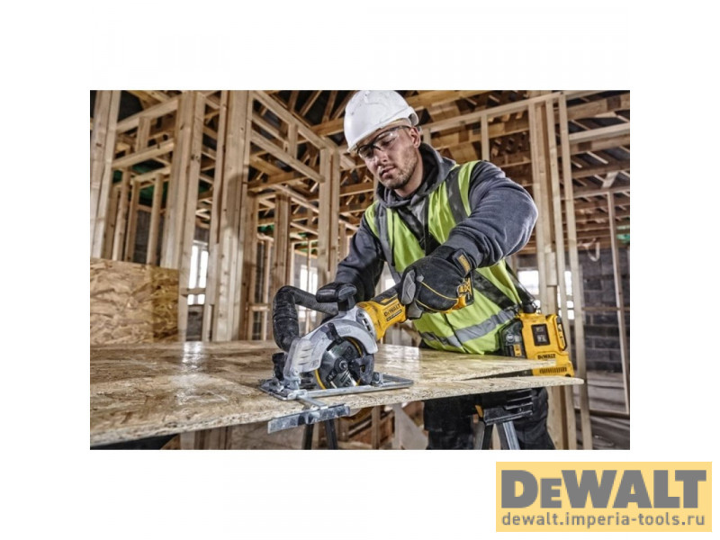 Аккумуляторная мини циркулярная (дисковая) ручная пила DeWALT DCS571N, 18 В, 115 мм Аккумуляторная мини циркулярная (дисковая) ручная пила DeWALT DCS571N, 18 В, 115 мм