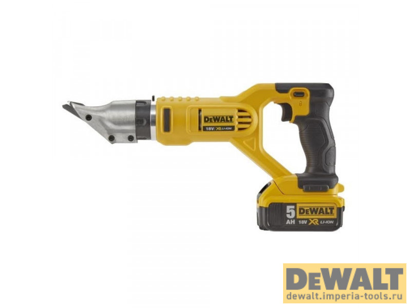 Аккумуляторные ножницы DeWALT, 18 В, по металлу, сталь до 1.3 мм, без АКБ и ЗУ, DCS491N