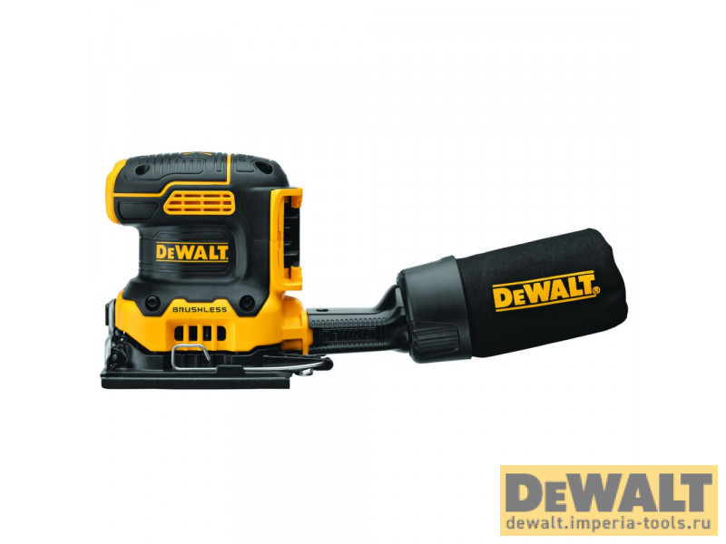 Вибрационная шлифмашина DeWALT DCW200N, 18В, без аккумулятора и зарядного устройства Вибрационная шлифмашина DeWALT DCW200N, 18В, без аккумулятора и зарядного устройства
