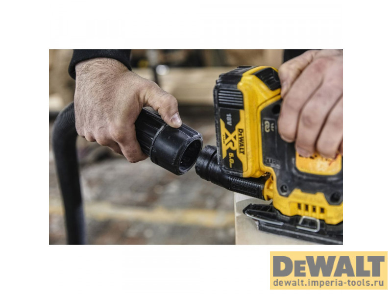 Вибрационная шлифмашина DeWALT DCW200N, 18В, без аккумулятора и зарядного устройства Вибрационная шлифмашина DeWALT DCW200N, 18В, без аккумулятора и зарядного устройства