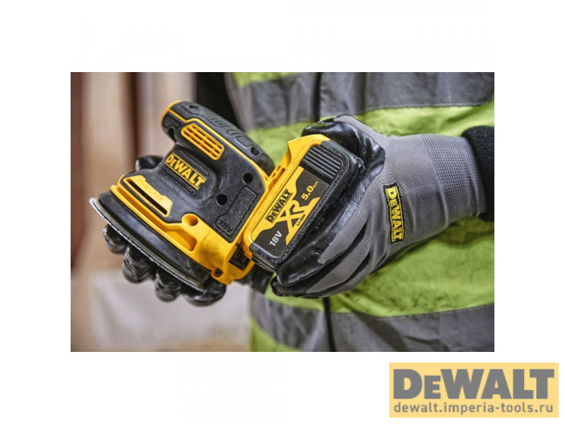 Аккумуляторная эксцентриковая орбитальная шлифмашина DeWALT DCW210N