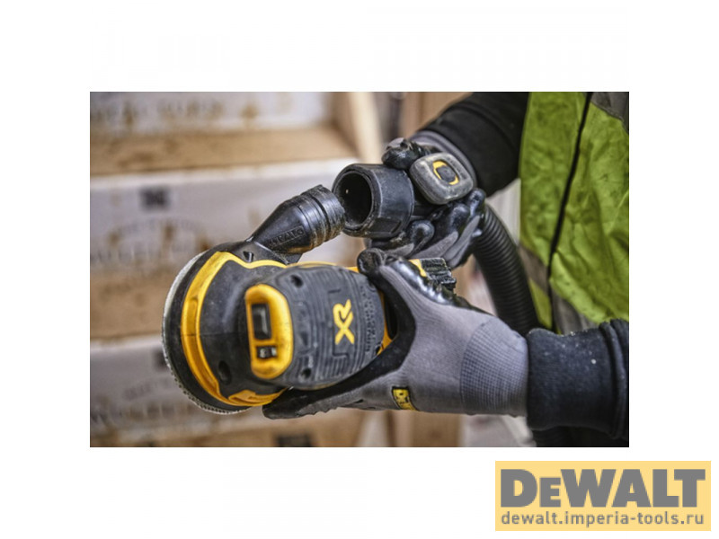 Аккумуляторная эксцентриковая орбитальная шлифмашина DeWALT DCW210N