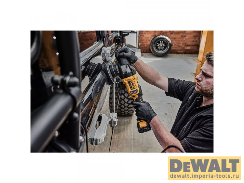 Полировальная орбитальная машина, 18В, 125мм, DeWALT DCM848N без аккумулятора и зарядного устройства Полировальная орбитальная машина, 18В, 125мм, DeWALT DCM848N без аккумулятора и зарядного устройства