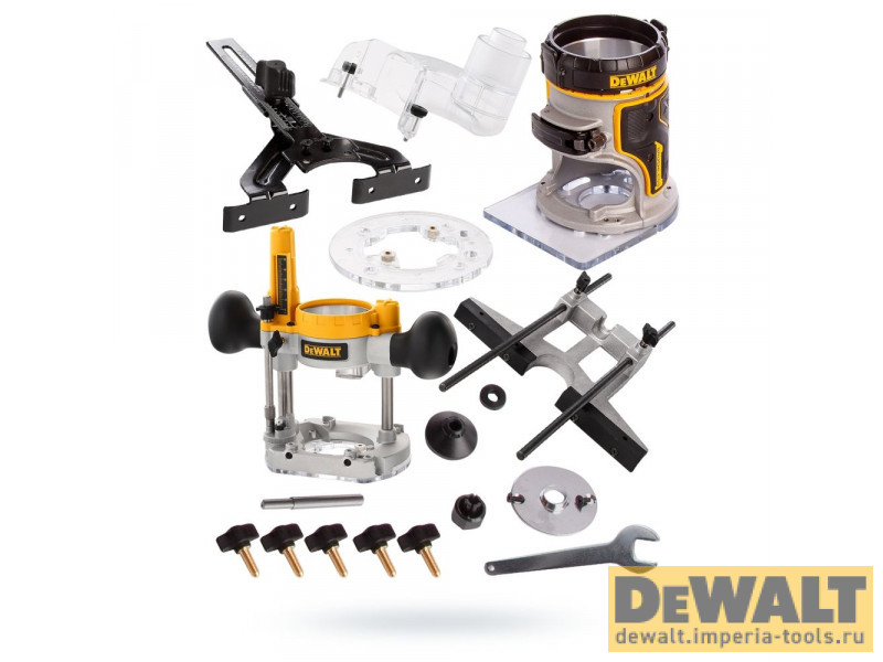Аккумуляторный комбинированный фрезер DeWALT DCW604N Аккумуляторный комбинированный фрезер DeWALT DCW604N