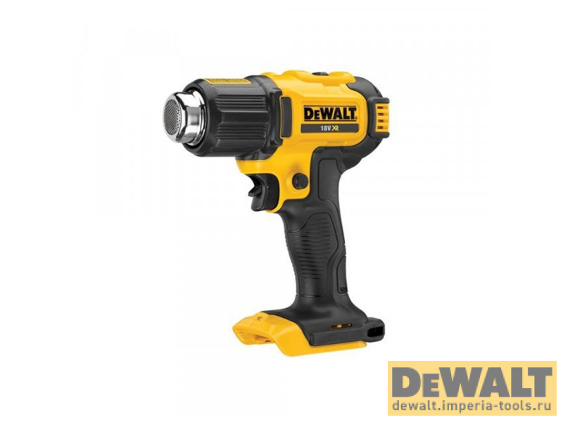 Аккумуляторный пистолет горячего воздуха DeWALT DCE530N, 18 В без АКБ и ЗУ Аккумуляторный пистолет горячего воздуха DeWALT DCE530N, 18 В без АКБ и ЗУ