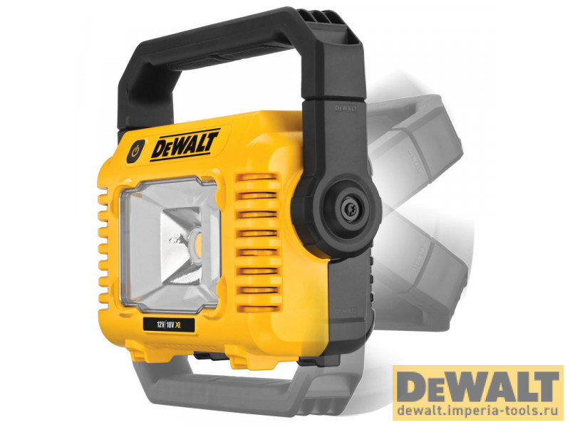 Напольный прожектор 18В XR, 2000 Лм DeWALT DCL077 без аккумулятора и зарядного устройства Напольный прожектор 18В XR, 2000 Лм DeWALT DCL077 без аккумулятора и зарядного устройства