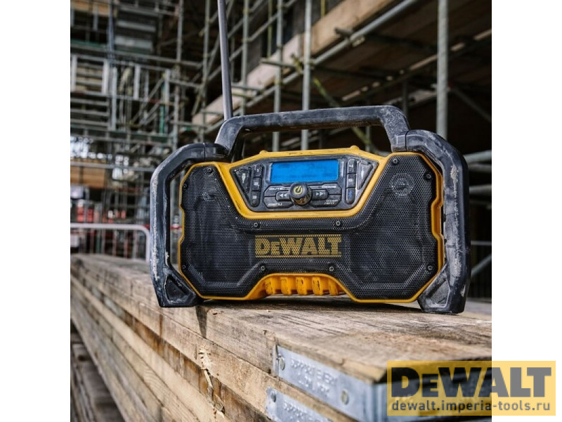 Портативная аудиосистема DeWALT, 12/18 В, с возможностью работы от сети, 30 Вт, без АКБ и ЗУ, DCR029